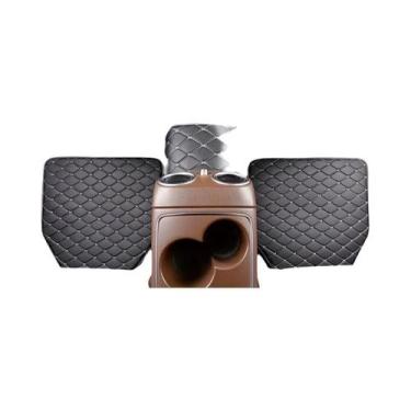 Imagem de Tapetes De Carro Universais Em Couro PU 5 Peças Protetores De Piso À P