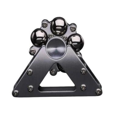 Imagem de Fidget Spinner De Metal Dobrável Para Adultos, Brinquedo Antiestresse 