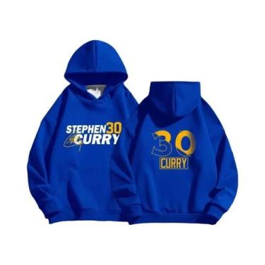 Imagem de Moletom Masculino Golden State Warriors Curry Para Basquete, Estilo No