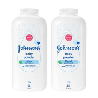 Imagem de Pó para Bebê Johnson's & Johnson's 400g (Pacote com 2) - Johnson & Joh
