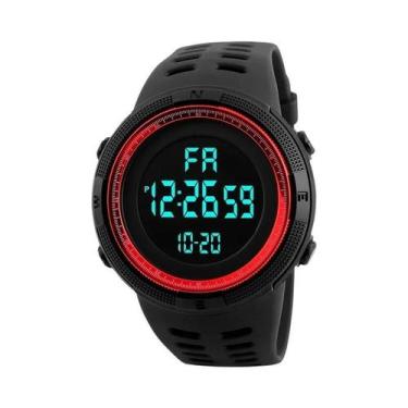 Imagem de Relógio Esportivo Digital Masculino À Prova D'água Com Cronômetro Lumi