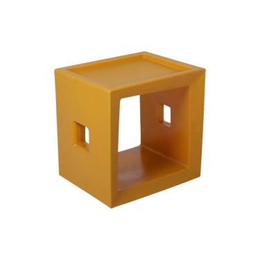 Imagem de Estante Cubo Tramontina Amarelo Tucano em Polietileno