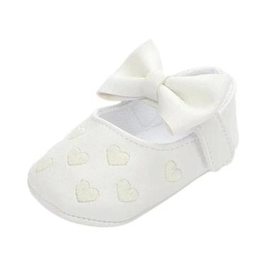 Imagem de Sapatos Infantis Para Meninas, Sapatos Clássicos Meckior Com Laço E Co