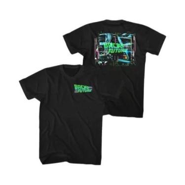Imagem de Camiseta Masculina Vintage Com Estampa De Carro Do Filme Regresso Ao F