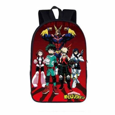 Imagem de Mochila My Hero Academia Midoriya Izuku Bakugou Katsuki - yiweisai