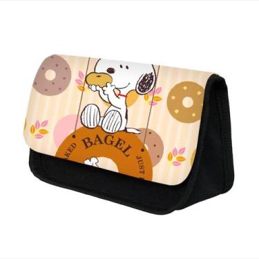 Imagem de Bolsa de lápis Snoopys Anime Pencil Box poliéster impermeável - Yiweis