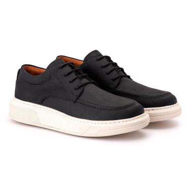 Imagem de Sapatênis Masculino casual Ranster em Couro legítimo legítimo Rústico-Masculino