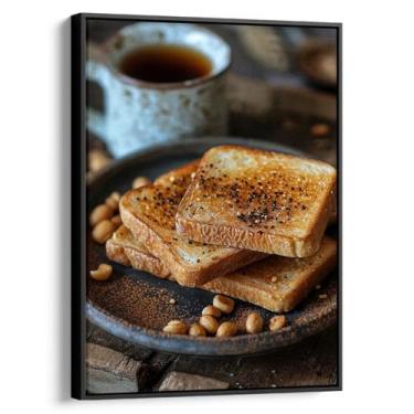 Imagem de Quadro Café da Manhã com Torradas Douradas - Mioquadros, 180x120 cm, P