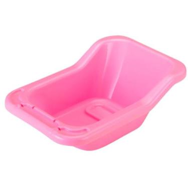 Imagem de Banheira Para Boneca Recém Nascido Rosa Monte Libano 37cm - Monde Liba
