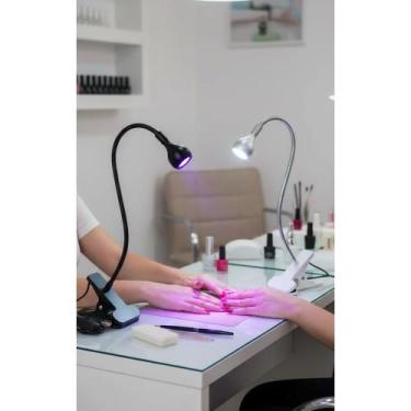 Imagem de Mini Cabine UV LED Clip Seca Esmalte Gel 18W Preto - Congratulations S