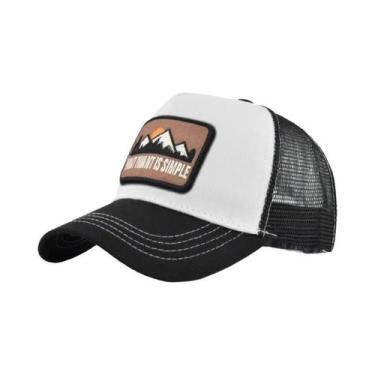 Imagem de Boné De Beisebol Unissex Respirável Em Malha Com Bordado, Protetor Sol