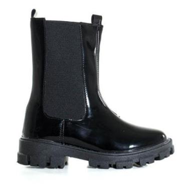 Imagem de Bota Infantil Menina Xua Xua 240.003 Preta-Feminino