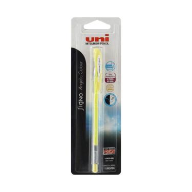 Imagem de Caneta Gel Uniball Signo Angelic Color Pastel Amarela 0.7mm