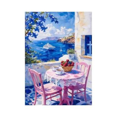 Imagem de Kit De Pintura Diamante 5D Para Adultos Iniciantes: Barco À Vela No Ma