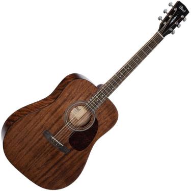 Imagem de Violão Eletroacústico Folk Aço Cort Earth 60Mf Op Marrom