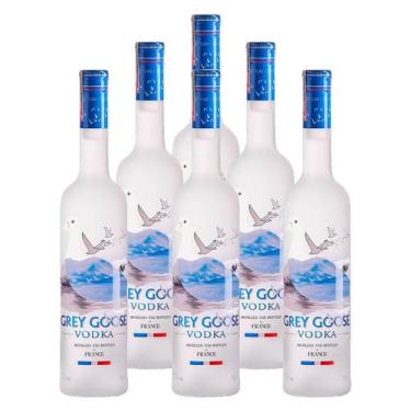 Imagem de Vodka Francesa Grey Goose Garrafa 750ml 6 Unidades