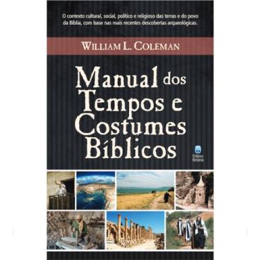 Imagem de Livro - Manual dos Tempos e Costumes Bíblicos