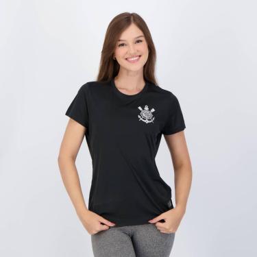 Imagem de Camisa Corinthians Feminina Preta-Feminino