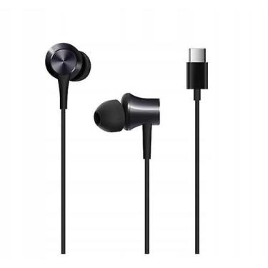 Imagem de Fones de ouvido Xiaomi Piston Type-C Edition pretos - Gloome Store
