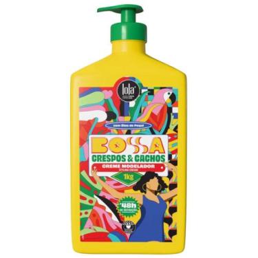 Imagem de Creme Modelador Lola Cosmetics Bossa Crespos e Cachos 1kg