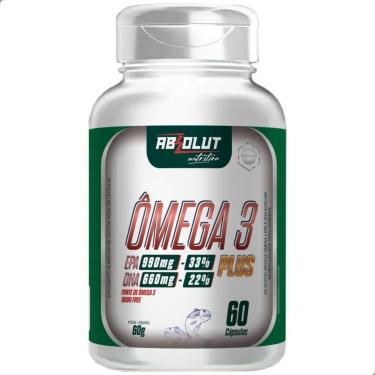 Imagem de Ômega 3 Plus EPA DHA 60 Capsulas Absolut Nutrition-Unissex