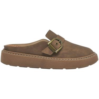 Imagem de Mule Feminino Casual Dia a Dia Passeio Trabalho com Fivela Bico Redondo Calce Fácil Ultra Conforto Modare 7411.101