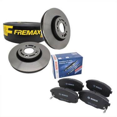 Imagem de Par Disco E Pastilha Freio Dianteiro Creta 1.6 16v 2.0 16v BD0586 / BB