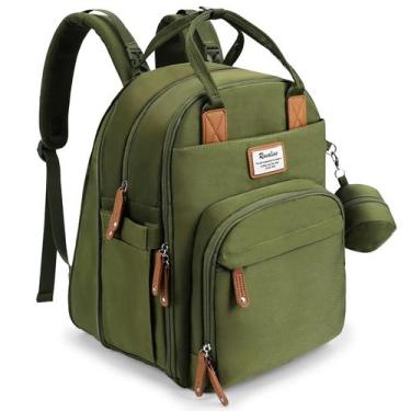 Imagem de Mochila Maternidade RUVALINO XL Impermeável com Trocador