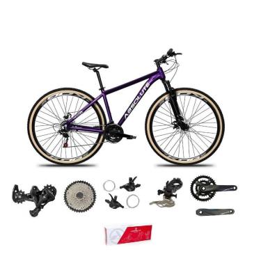 Imagem de Bicicleta Aro 29 Absolute Nero 5 Kit 2x9 Freio Hidráulico K7 11/40 Pdv 24/38 Susp.Trava...