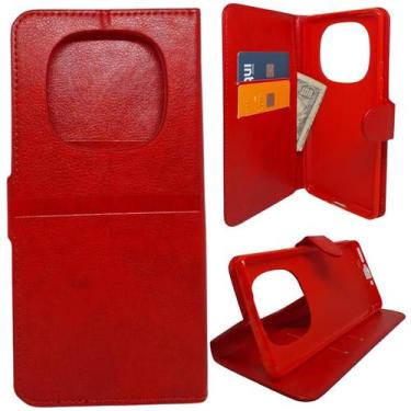 Imagem de Capa Carteira Para Xiaomi Note 14 Pro (Tela de 6.67) Capinha Case - Di