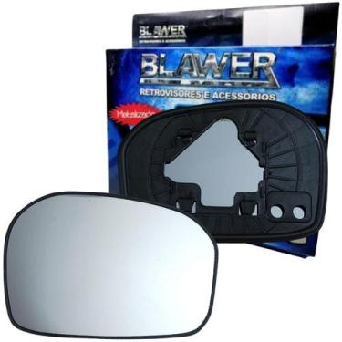 Imagem de Sc6531 - Vidro Espelho Retrovisor Lado Esquerdo Com Base New Fit 2010 