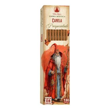 Imagem de Incenso Vila Zen Linha Mística Sem Carvão 100% Naturais, Canela - Pros