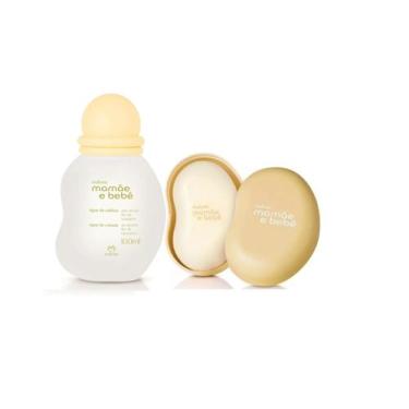 Imagem de kit mamãe e bebê colônia +1 sabonete com saboneteira laranjeiras Natur