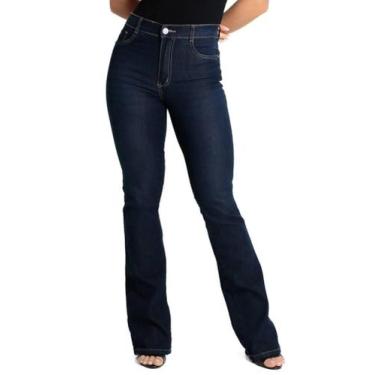 Imagem de Calça Jeans Feminina Sawary Boot Cut 280766, 48