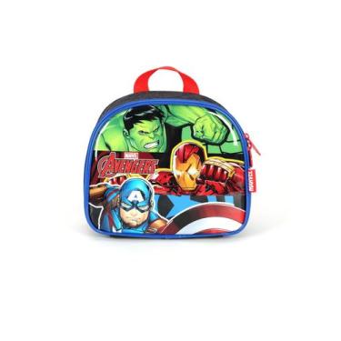 Imagem de Lancheira Escolar Infantil Vingadores By Up4you - Luxcel, Azul, Único