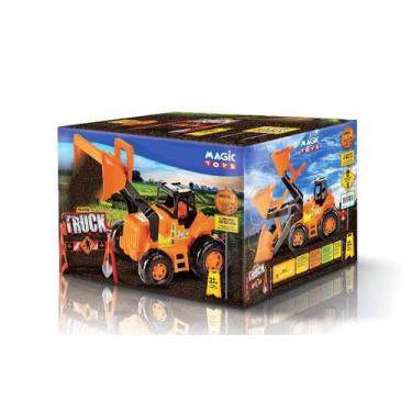 Imagem de Trator truck laranja - magic toys 5001l