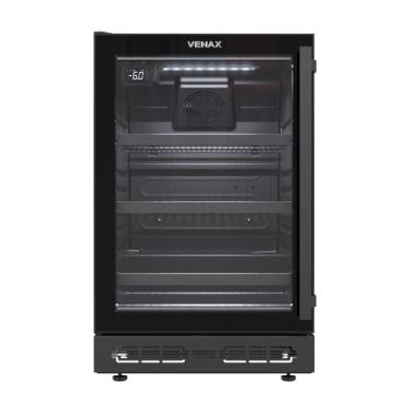 Imagem de Cervejeira de Embutir Top Light-In 100 82L Porta Invertida Preto Fosco 220V com Controle Digital Venax