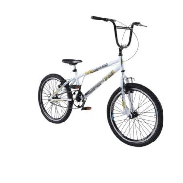 Imagem de Bicicleta Cross Aro 20 Cripto Bmx Freestyle Pneu Preto, Branco, Amarel