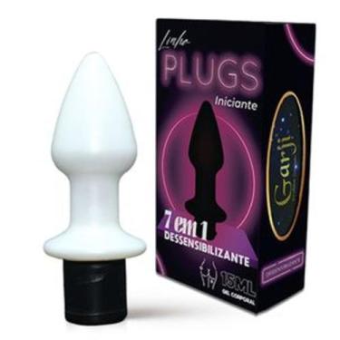 Imagem de Gel Deslizante Lubrificante Íntimo Anestésico Formato Plug Anal Dilata