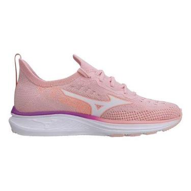 Imagem de Tênis Mizuno Cool Ride 2 Junior Infantil, Rosa, 34 BR