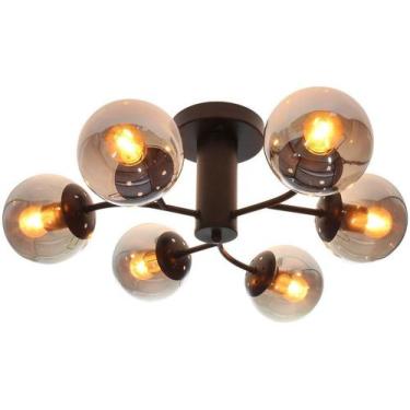 Imagem de Luminária plafon taschibra neutrons 6xe27