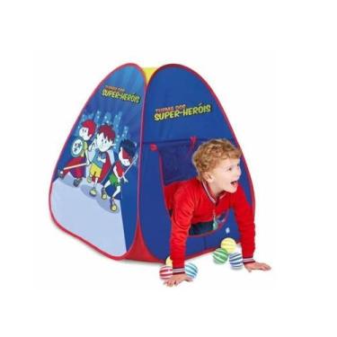 Imagem de Barraca Grande  Infantil Dobrável Cabana Super Heroi Menino - Pica Pau