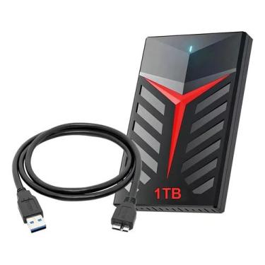 Imagem de HD 1TB Externo Gamer USB 3.0 p/ PC Notebook Videogame - Variadas