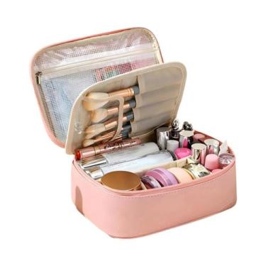 Imagem de Bolsa De Cosméticos De Luxo À Prova d'Água De Grande Capacidade Para M