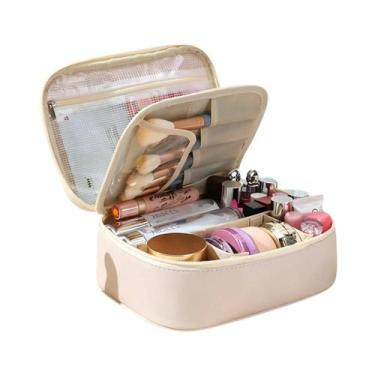 Imagem de Bolsa De Cosméticos De Luxo À Prova d'Água De Grande Capacidade Para M