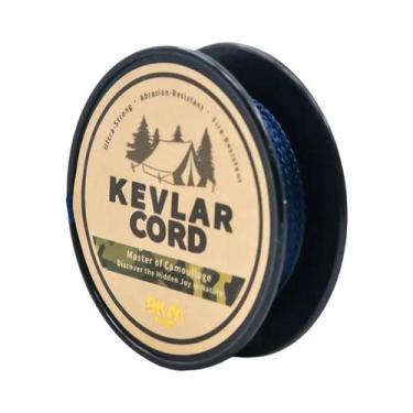 Imagem de Linha De Pesca Trançada De Kevlar Azul De Alta Resistência 1mm a 3.9mm
