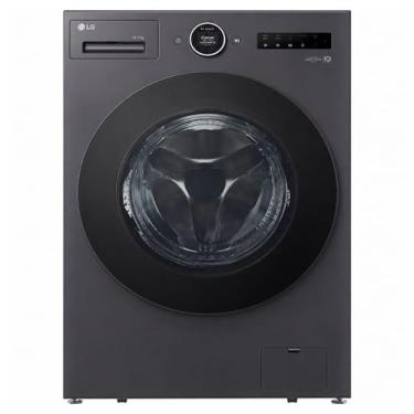 Imagem de Lava e Seca LG Smart 18 kg IA Black Inox WD18GNTS6B, 110V, Preto