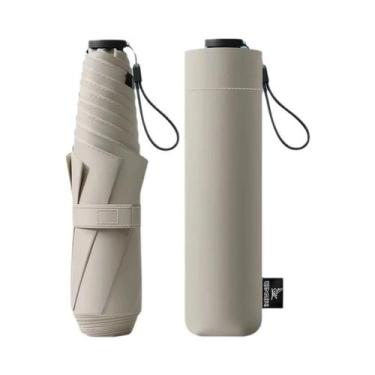 Imagem de Guarda-chuva Manual Portátil Estilo Japonês 145g Proteção Solar UV Res
