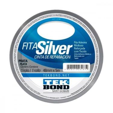 Imagem de Fita Adesiva Silver Tek 48Mmx 5M-Prata - TEKBOND