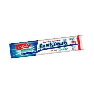 Imagem de Escovas de Dente ReadyBrush Pré-embaladas Sabor Menta Fresca Pacote co
